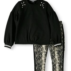 Wonder Nation Long Sleeve &Legging 2pc